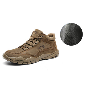 Jeep Low Top Outdoor Shoes Unisex Khaki 1 2645516