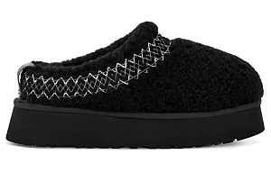 UGG Tazz Slipper Heritage Braid Black Women's 1 2645874