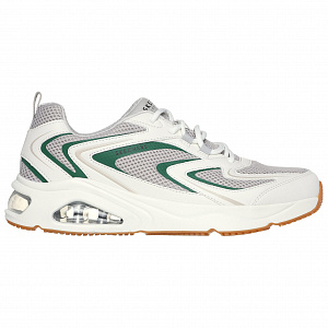 Skechers Wear resistant And Lightweight Low Top Running Shoes Men's White Gray 1 2645885