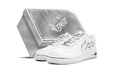 Nike Air Force 1 Low Top Skateboard Shoes Unisex White Black