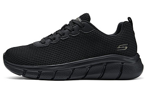 Skechers Vapor Foam Wear-resistant And Lightweight Low-Top Casual Shoes Women's Black
