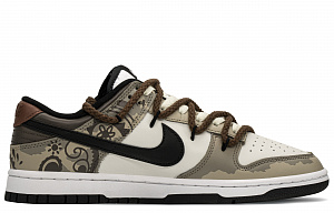 Nike Dunk Low Top Skateboard Shoes Unisex Brown Black 1 2646181