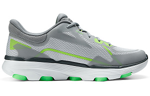 Skechers GO RUN 7.0 Cushioning, Wear Resistant Low Top Running Shoes Men's Gray Green 1 2646274
