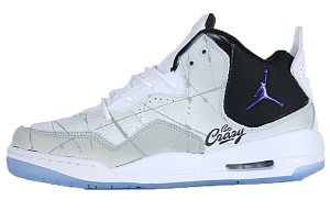 Jordan Courtside 23 Cushioning Anti-Slip Wear-Resistant Breathability Low-Top Vintage Basketball Shoes GS Black White