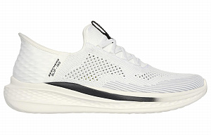 Skechers Slip Ins Low Top Casual Shoes Men's White 1 2646354