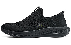 Skechers Slip Ins Penetration Technology Low Top Casual Shoes Men's All Black