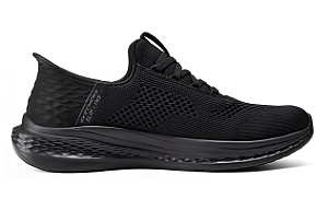 Skechers Slip Ins Penetration Technology Low Top Casual Shoes Men's All Black 1 2646359