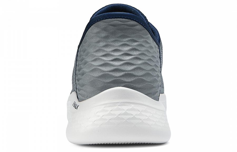 Skechers Go Walk Fle Hands Free Slip-Ins Low-Top Casual Shoes Men's Gray Blue купить в интернет-магазине Yoocart с быстрой доставкой по России.