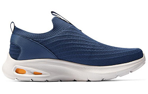 Skechers Durable Breathable Low-Top Casual Shoes Men's Marine Blue 1 2646435