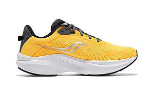 Saucony Axon Pulse 3 Shock Absorbers Low Top Running Shoes Men's Yellow Black 1 2646572