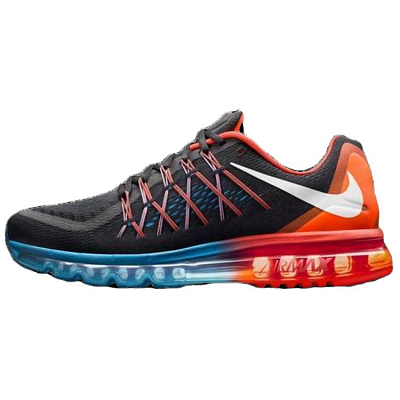 Nike Air Max 2015 Black/White Bright Cremson Blue