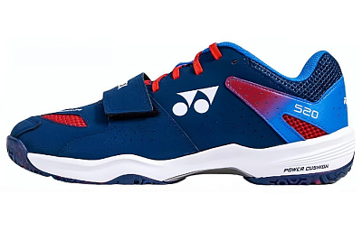 YONEX Power Cushion Anti-Slip Wear-Resistant Low-Top Badminton Shoes Unisex Cyan And Red