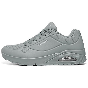 Skechers Cushioning Wear-Resistant Low-Top Casual Shoes Men's Gray