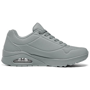 Skechers Cushioning Wear-Resistant Low-Top Casual Shoes Men's Gray 1 2647303