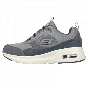 Skechers Cushioning Wear-Resistant Low-Top Casual Shoes Men's Gray