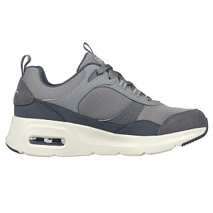 Skechers Cushioning Wear-Resistant Low-Top Casual Shoes Men's Gray 1 2648031
