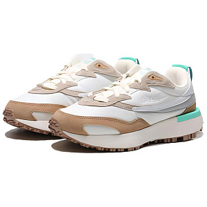 FILA Zagato Cushioning, Wear Resistant Low Top Running Shoes Unisex Light Coffee Korean Style 1 2648086
