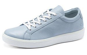 Ecco Wear-Resistant Low-Top Skateboard Shoes Men's Light Blue 1 2649576