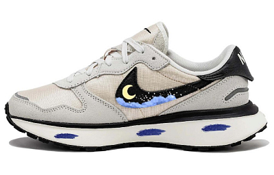 Nike Phoenix Waffle Casual Shoes Women's Low-Top Gray/Pink