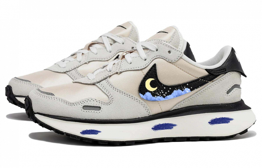Nike Phoenix Waffle Casual Shoes Women's Low-Top Gray/Pink купить в интернет-магазине Yoocart с быстрой доставкой по России.