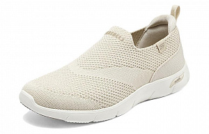 Skechers Low Top Casual Shoes Women's Beige 1 2649658