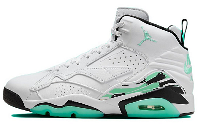 JORDAN Mvp White Green Glow