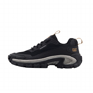 CAT Cushioned Slip-Resistant Low-Top Outdoor Shoes Unisex Black
