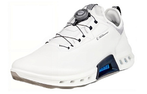 Ecco Biom C4 Slip Resistant Water Resistant Balance Low Top Casual Shoes Men's White Gray 1 2650177