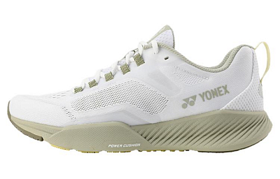 YONEX Anti-Slip Wear-Resistant Low-Top Running Shoes Men's White Green
