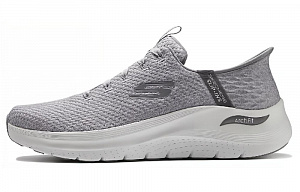 Skechers Low Top Running Shoes Men's Gray