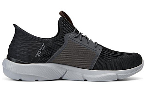 Skechers Wear-Resistant Low-Top Casual Shoes Men's Black Gray 1 2650731