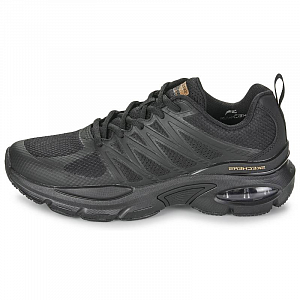 Skechers Cushioning Wear-Resistant Low-Top Casual Shoes Men's Black
