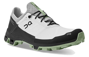 On Cloudventure Peak Cushioning, Wear Resistant Low Top Running Shoes Men's White Cyan 1 2651805