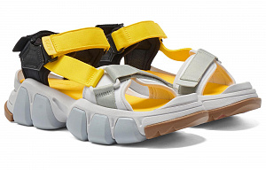 Onitsuka Tiger Dentigre Belted 'Grey Vibrant Yellow' 1 2652016