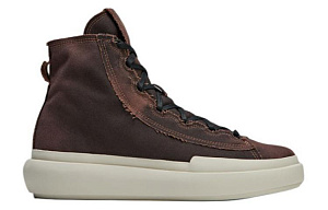 Y-3 Nizza High-Top Skateboard Shoes Unisex Brown 1 2652026