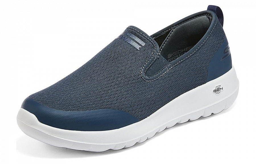 Skechers Abrasion Resistant Breathable Low Top Casual Shoes Men's Gray купить в интернет-магазине Yoocart с быстрой доставкой по России.