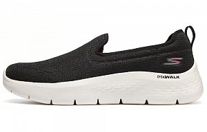 Skechers Breathable Low-Top Casual Shoes Women's Black