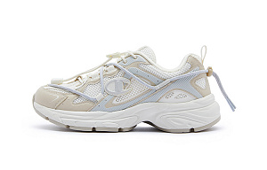 Champion Cushioning Wear-Resistant Balance Low-Top Chunky Sneakers Women's Ecru