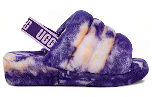 UGG Fluff Yeah Slide Marble 'Violet Night' Women's 1 2653993