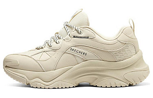 Skechers Cushioning Breathable Low-Top Casual Shoes Men's Ivory
