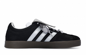 Adidas Neo Vl Court 811 Manufacture Silver Moonlight Low-Top Skateboard Shoes Unisex Black Silver 1 2655614