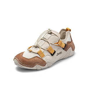 Jeep Low Top Training Running Shoes Women's Gray Coffee 1 2655713