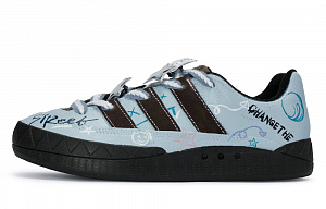Adidas Originals Adimatic 811 Manufactured Sea Salt Sweet Tea Low-Top Skateboard Shoes Unisex