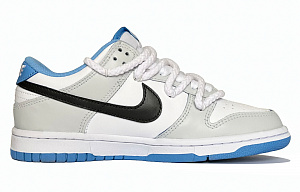 Nike Dunk Venom Cushioning Lightweight Low-Top Skateboard Shoes GS Gray White 1 2655959