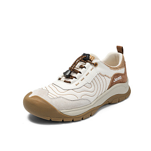 Jeep Wear-Resistant Low-Top Casual Shoes Women's White Gray 1 2656411