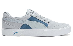 PUMA C Rey Sd Lace Up Cushioning, Wear Resistant Low Top Skateboard Shoes Men's Blue 1 2656521