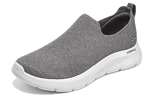 Skechers Cushioning Wear-Resistant Low-Top Casual Shoes Men's White Gray 1 2657288