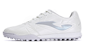 Joma TF Rubber Broken Studs Anti-Slip Wear-Resistant Soccer Shoes Men's White