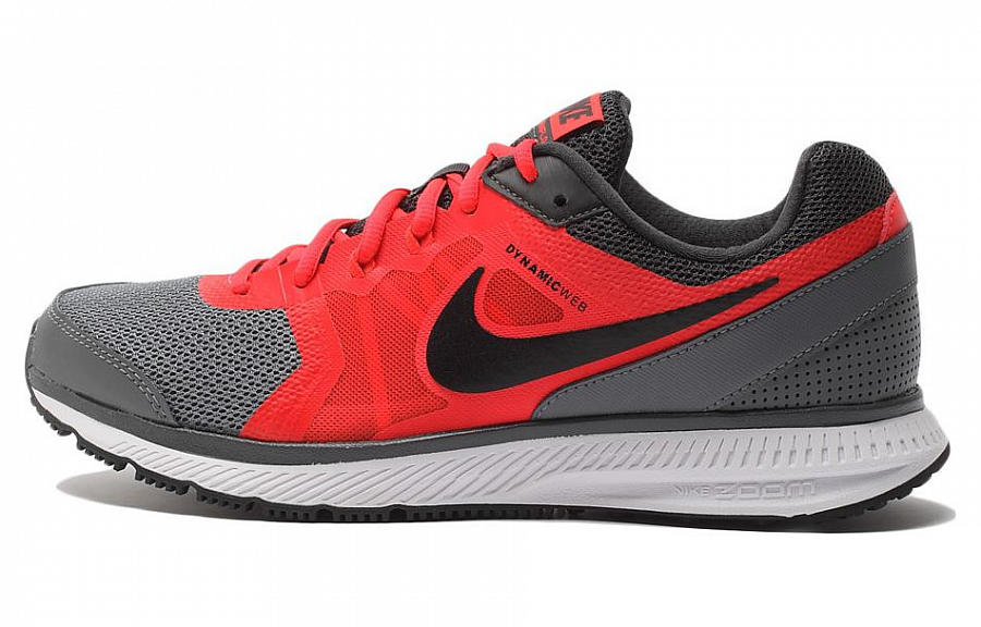 Nike ZOOM Winflo 2 Cushioning Anti-Slip And Wear-Resistant Low-Top Casual Running Shoes Men's Red Gray купить в интернет-магазине Yoocart с быстрой доставкой по России.