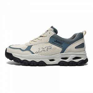 Jeep Low Top Hiking Shoes Men's Sand